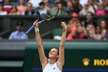 Pliskova staat zaterdag tegenover Barty in de finale van Wimbledon