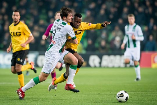 Drama voor Roda JC-aanvaller Djim: kruisband kapot, einde seizoen