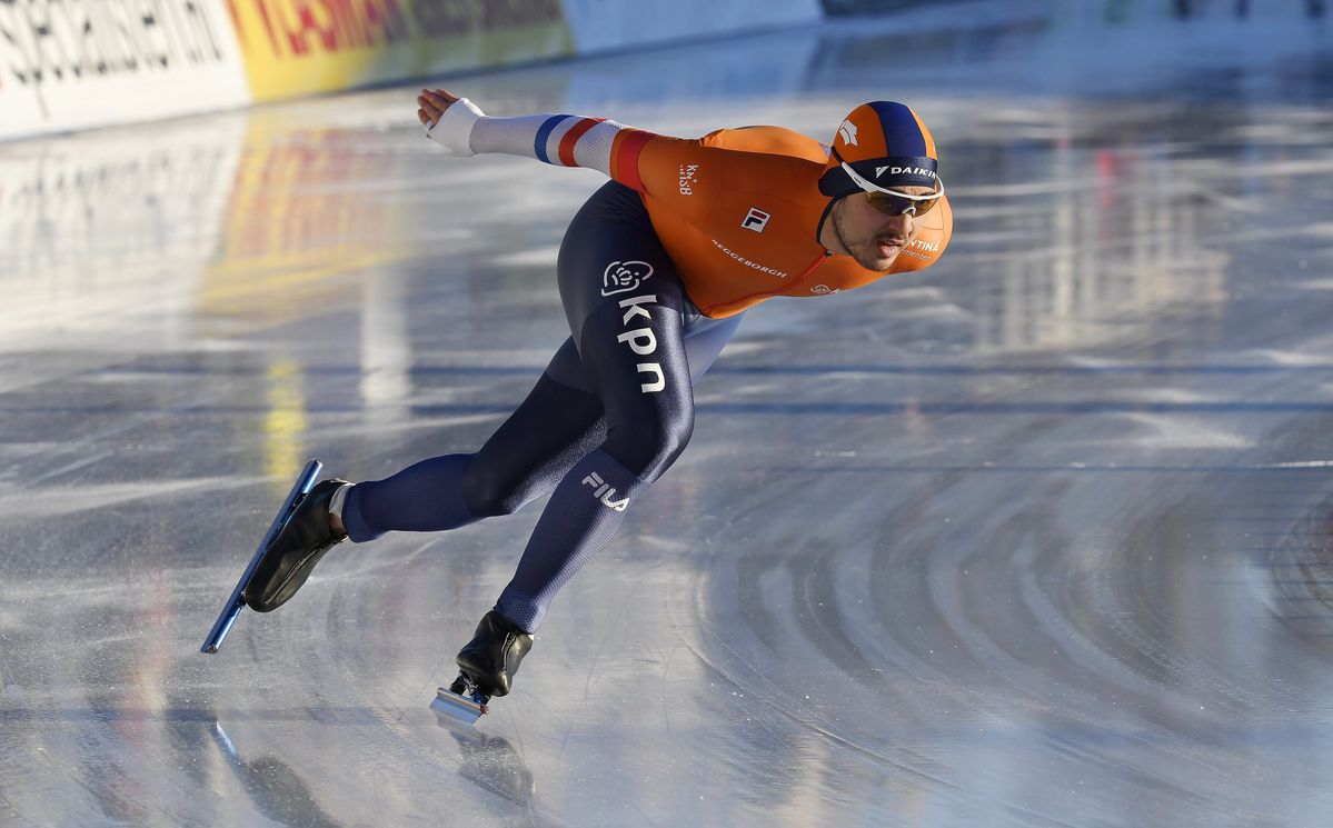 Verbij snelt als enige onder de 35 seconden en wint ook 2e 500 meter EK sprint