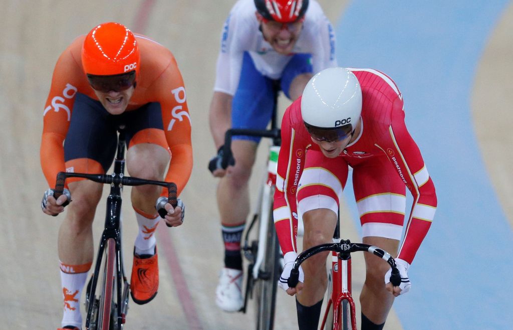 Eefting eindigt op 5e plek op omnium bij WK baanwielrennen