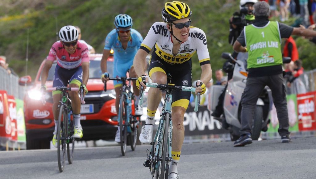 Kruijswijk valt wéér in de Giro