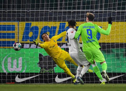 Weghorst kan Wolfsburg niet aan zege op Mönchengladbach helpen