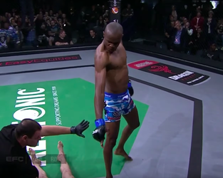 MMA-vechter schopt tegenstander KO met frontkick en 'executeert' hem (video)