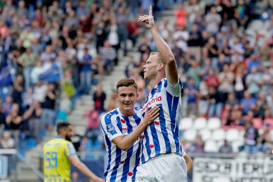 Heerenveen geeft het bijna weg tegen RKC, maar sterke 1e helft blijkt genoeg