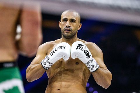 Nu echt klaar? Badr Hari geeft op in 2e ronde tegen Uku Jürjendal bij GLORY 89
