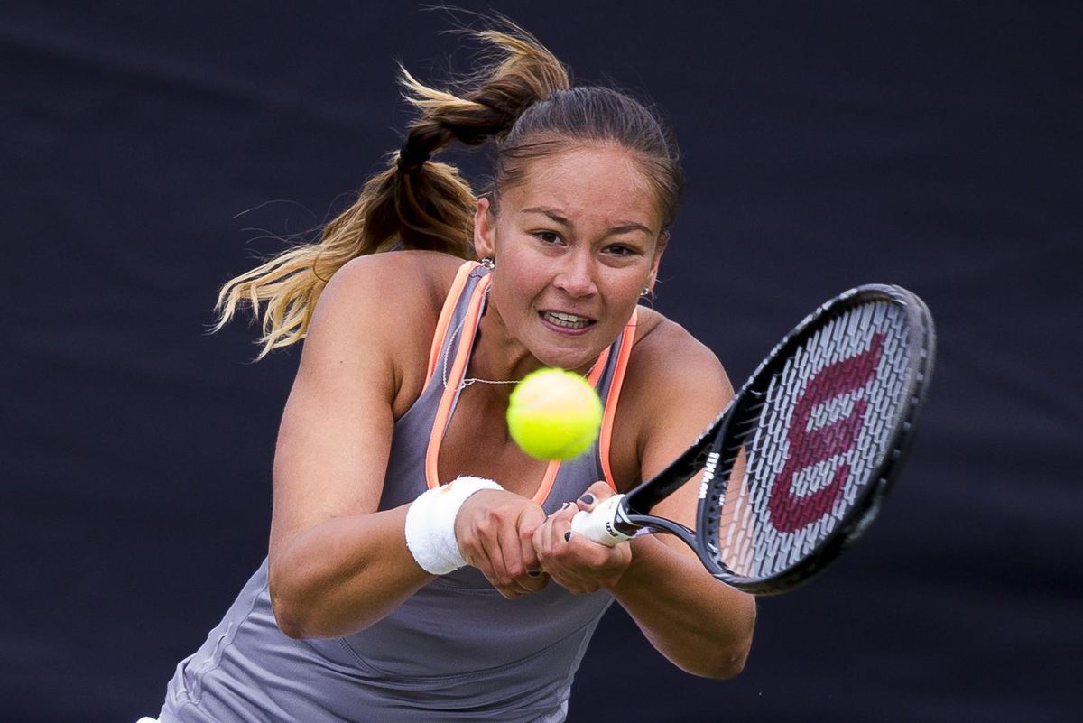 Helaas: Lesley Kerkhove uitgeschakeld in dubbelspel Wimbledon