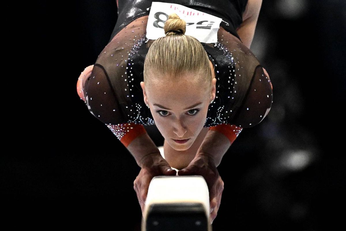 Geen WK-medaille voor Sanne Wevers op de balk; Simone Biles pakt het goud