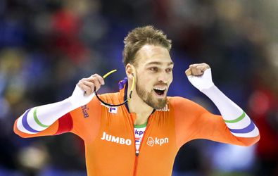 Opperschaatsbaas Nuis wint 1500 meter en wereldbeker