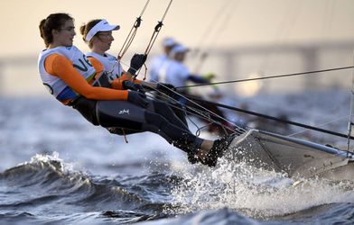 Zeilduo Bekkering/Duetz schieten niks op met 2e plaats van race 3