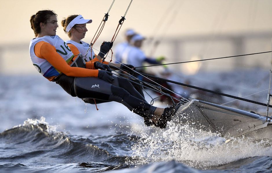 Zeilduo Bekkering/Duetz schieten niks op met 2e plaats van race 3