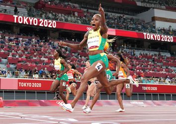 Jamaicaans feestje op de 100 meter bij de vrouwen: goud, zilver én brons