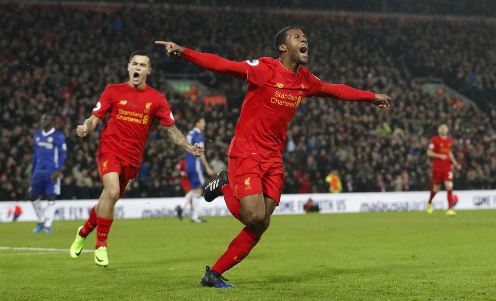 Liverpool ondanks goal Wijnaldum gelijk tegen Chelsea (video)