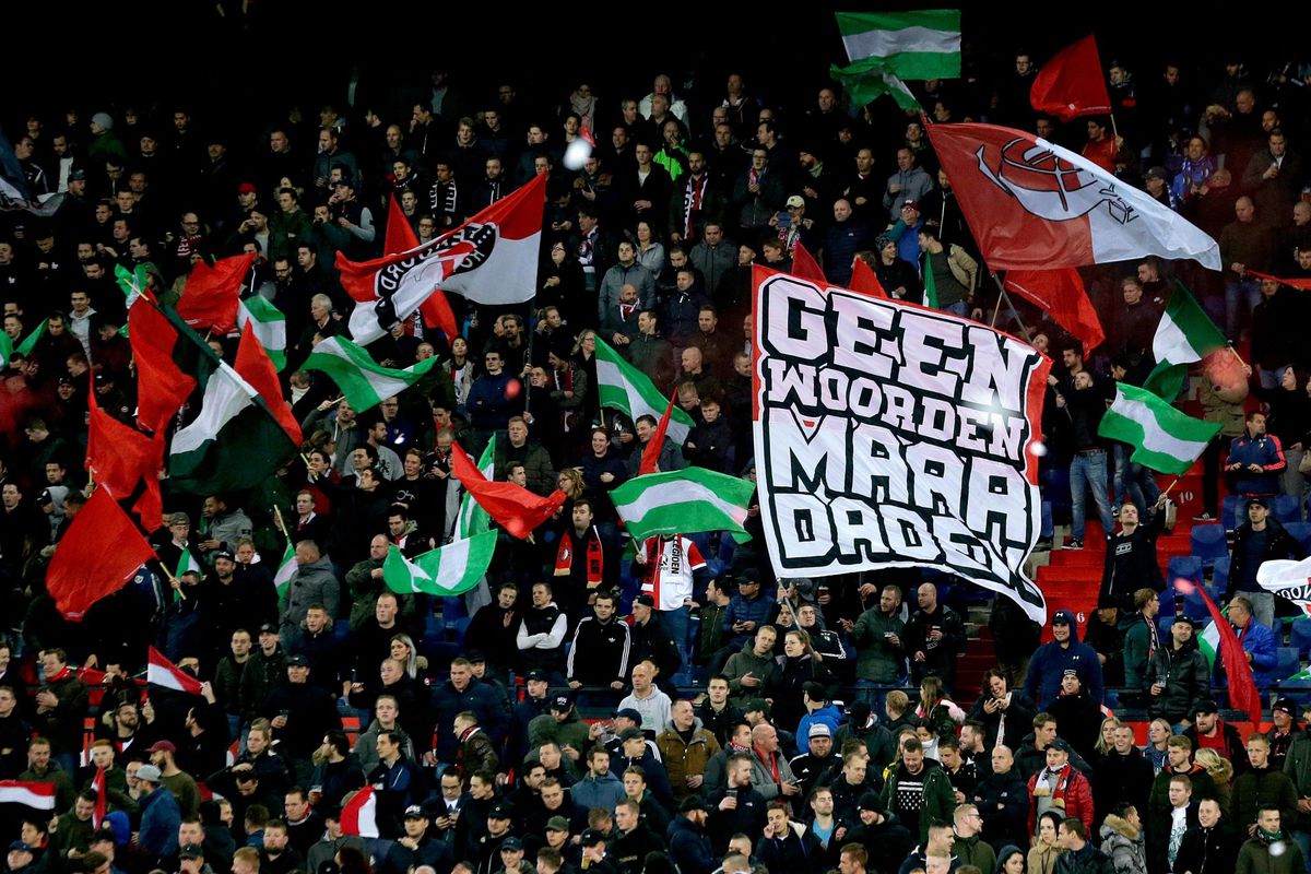 Feyenoord moet thuis tegen ADO zonder fanatieke supporters uit Vak S spelen