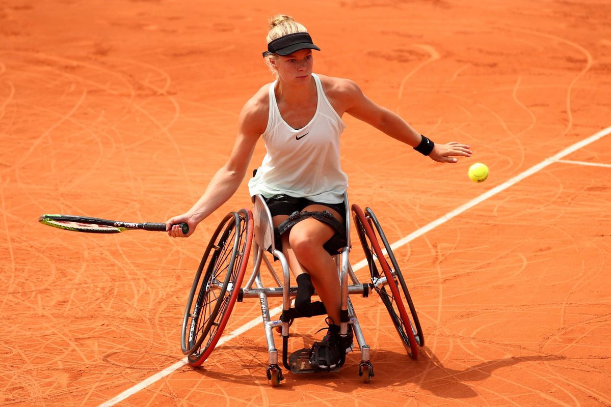 Rolstoeltennisster De Groot pakt wereldtitel