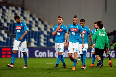 Napoli verspeelt 2 hele dure punten in titelstrijd met 'Juve'