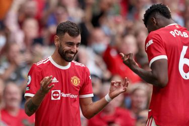 🎥 | Masterclass Pogba en hattrick Bruno Fernandes bij wervelende zege ManUtd