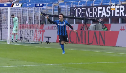 🎥 | DROOMSTART voor Inter in de derby: 0-1 via Lautaro Martinez