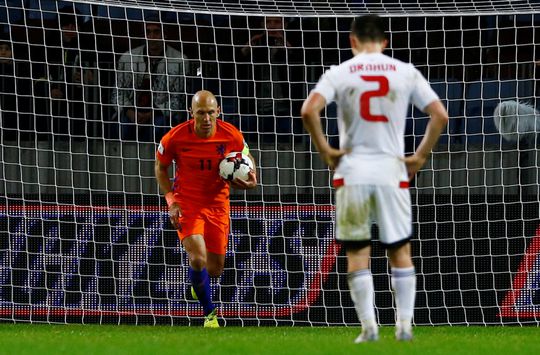 Robben: '6-0 tegen Zweden is niet te doen'