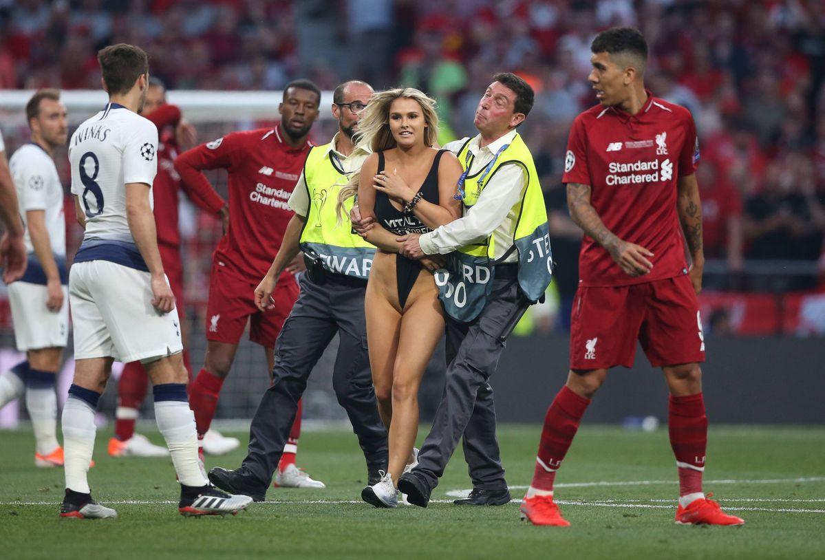 Streaker van finale Champions League kreeg een soort 'bedankje' van UEFA