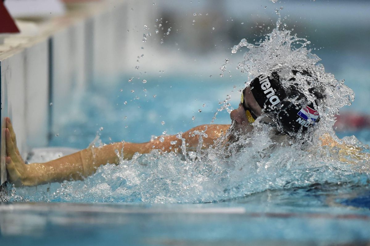 Kamminga 7de in zwemfinale met wereldrecord