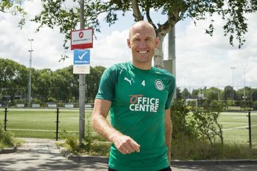 Buijs denkt dat Robben in deze wedstrijd zijn 1e minuten bij FC Groningen gaat maken