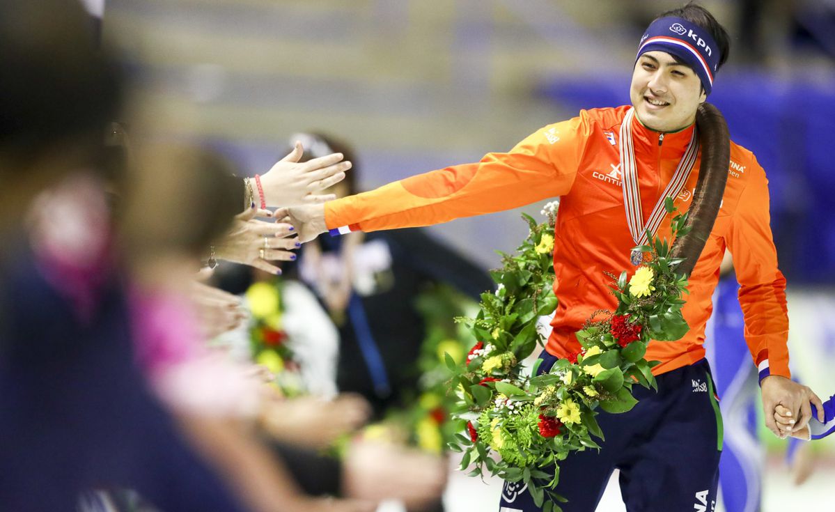 Wereldkampioen Verbij is kalm in olympisch jaar: 'Voel totaal geen druk'