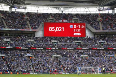 Bekerfinale tussen Sunderland en Portsmouth trok meer dan 85.000 mensen naar Wembley
