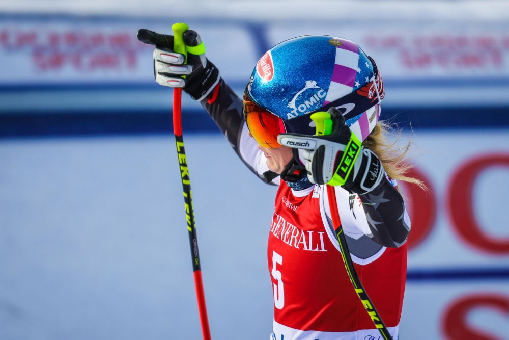 4 uit 4 voor skiester Shiffrin bij wereldbeker slalom
