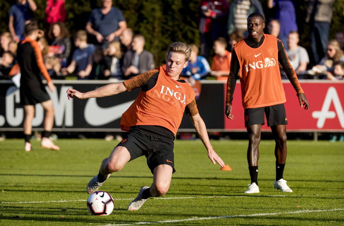 Lekker! Alle spelers in de Oranjeselectie zijn fit