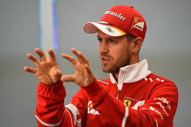Vettel vol vertrouwen: 'Ferrari is altijd op titelkoers'