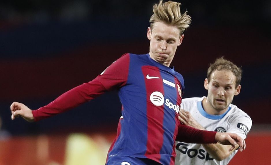 'Mogelijk thuis douchen voor Frenkie de Jong: Catalonië wil douches bij Barça sluiten door droogte'