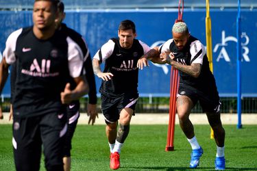 📸 | Lionel Messi en Neymar direct samen op training van PSG