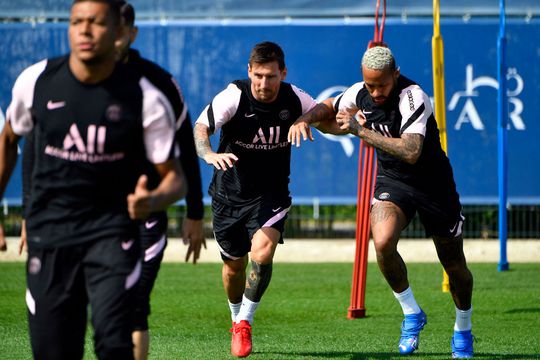 📸 | Lionel Messi en Neymar direct samen op training van PSG