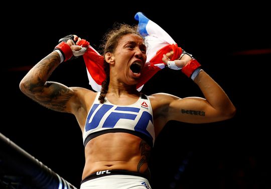 Germaine de Randamie gaat niet vechten in Hamburg door gebroken voet