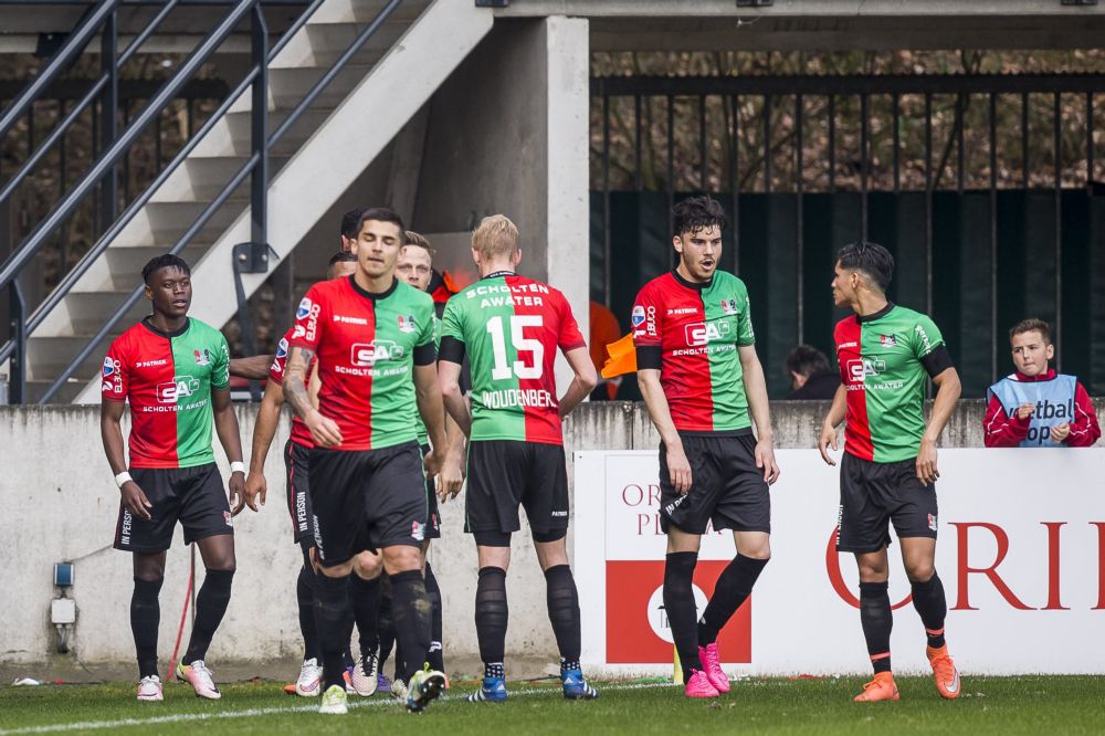 NEC pakt de Gelderse derby, maar Baker maakt de mooiste (video's)