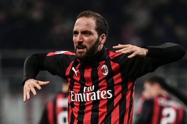 Higuain en Donnarumma laten Milan niet zinken tegen SPAL (video)