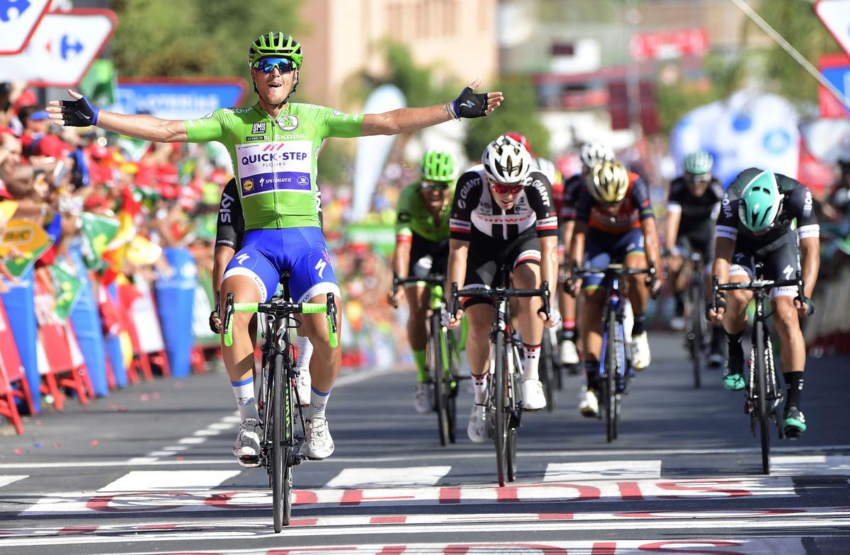 Trentin heeft hattrick aan Vuelta-ritzeges te pakken