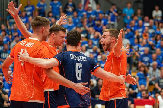 Volleyballers gaan door met winnen en herstellen zich knap tegen Estland