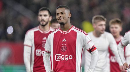 17-jarige Jorrel Hato na bekerblamage Ajax: 'Hebben niks laten zien'