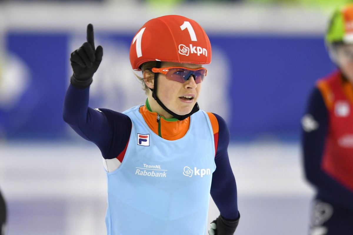 Breeuwsma en Van Kerkhof winnen nationale shorttracktitels