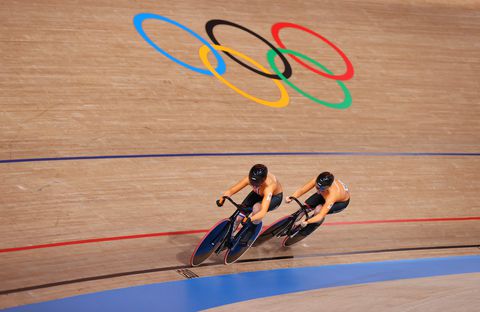 Shanne Braspennincx en Laurine van Riessen gaan strijden voor brons op teamsprint