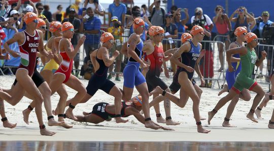 In acht maanden van kankerpatiënt naar olympisch triatleet