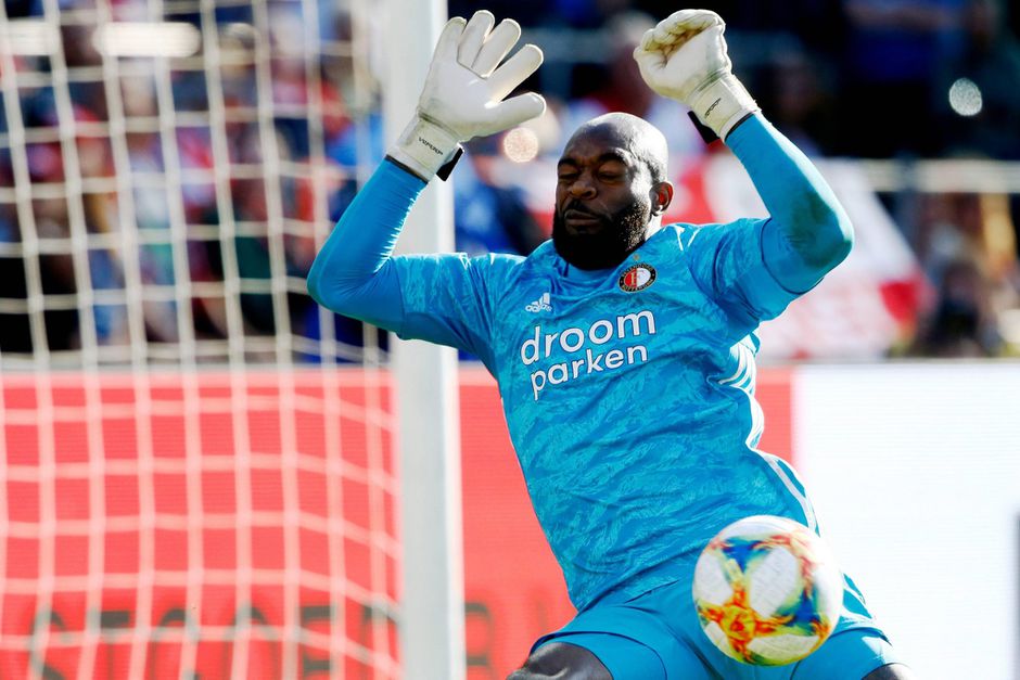 Feyenoord-keeper Vermeer: 'We zijn blij met een punt'