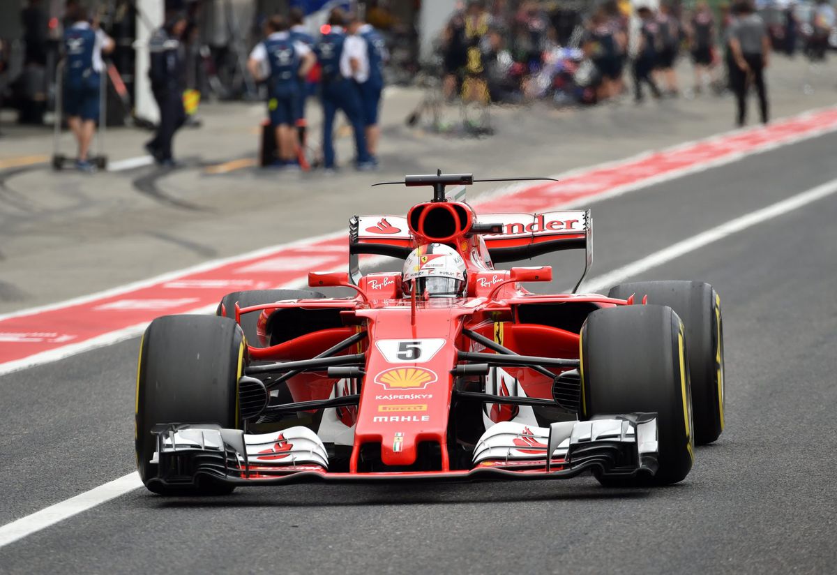 Vettel moet al na 5 rondjes opgeven in GP van Japan