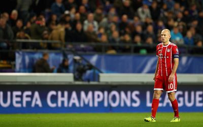 Robben mist laatste groepswedstrijd Bayern in Champions League