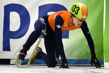 Shorttrackster De Vries boos: 'Weet niet of ik nog een Spelen mee wil maken zo'