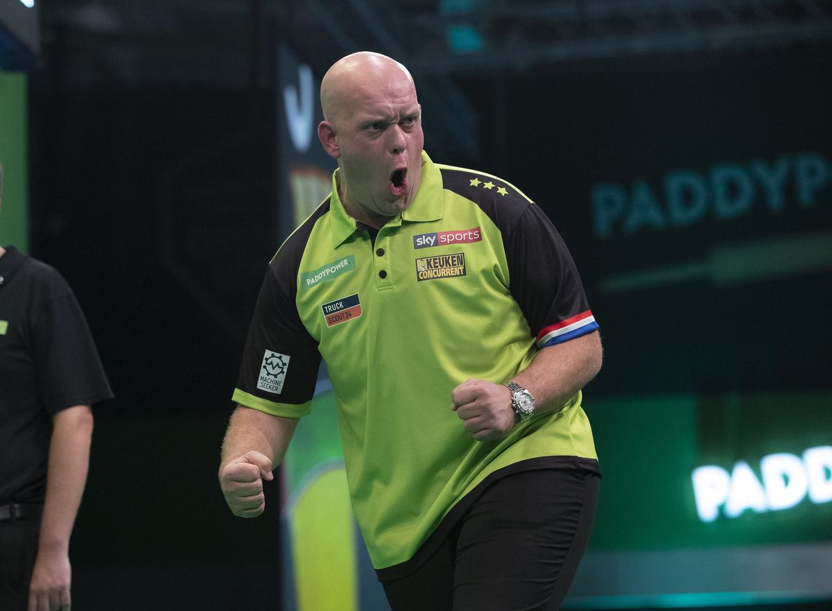 🎥| Van Gerwen ook na 2de wedstrijd van Champions League of Darts nog ongeslagen