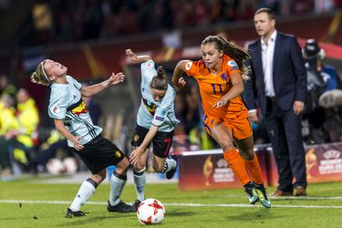 Oranje Leeuwinnen spelen tegen België