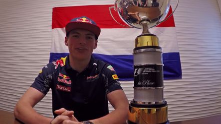 Max Verstappen bedankt fans: 'Volkslied zingen heel speciaal'