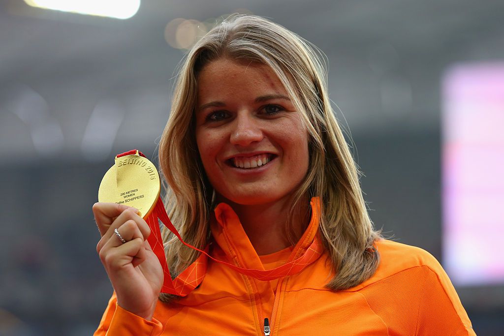 Dafne Schippers is weer vrijgezel